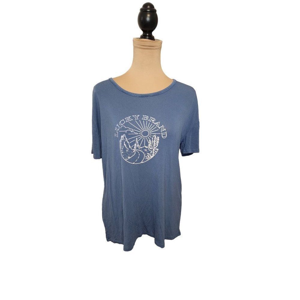 Lucky Brand Blue Medium T-Shirt